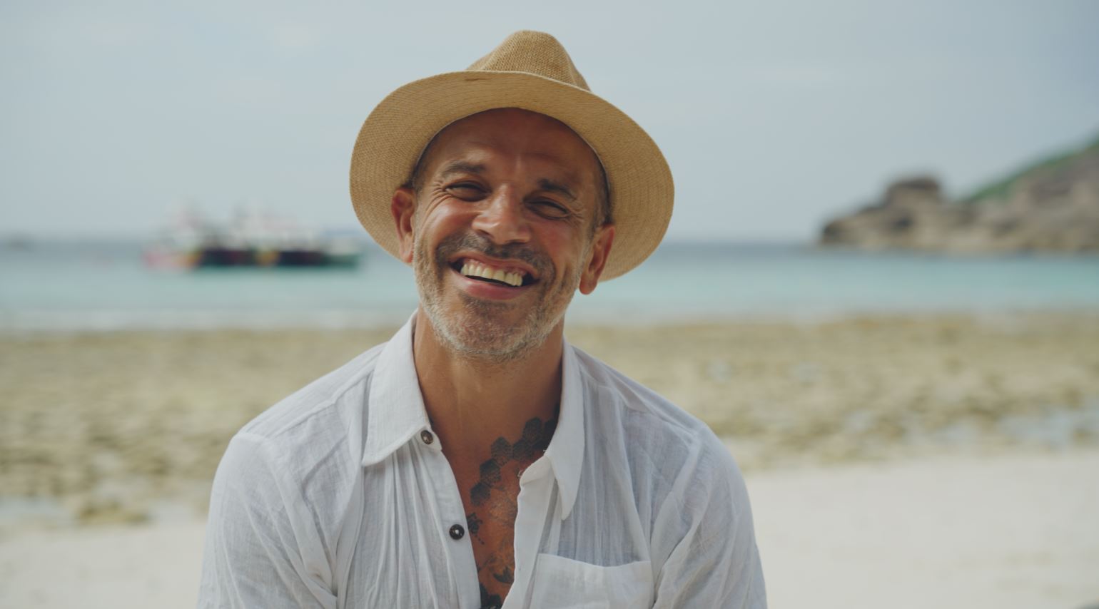 SOHA founder Manuel Benages by the coast